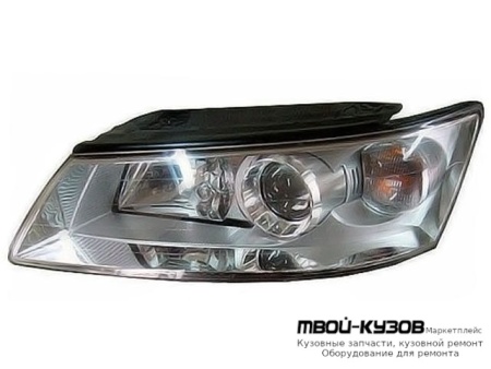 ФАРА ЛЕВАЯ СТОРОНА С СВЕТЯЩИЙСЯ ОБОДК для Hyundai NF (2004-)