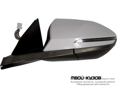ЗЕРКАЛО ЛЕВАЯ СТОРОНА ЭЛЕКТР С ПОДОГРЕВОМ , УКАЗАТЕЛЬ ПОВОРОТА , АВТОСКЛАДЫВ (КИТАЙ) для Hyundai TUCSON (2020-)