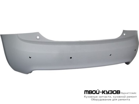 БАМПЕР ЗАДНИЙ С ОТВ ПОД ДАТЧИКИ , ГРУНТ (ТАЙВАНЬ) для Audi A1 (2010-)