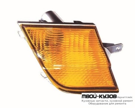 УКАЗ.ПОВОРОТА НИЖН ЛЕВАЯ СТОРОНА В РЕШЕТК (DEPO) ЖЕЛТ для Nissan MICRA (2003-)