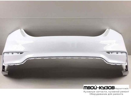 БАМПЕР ЗАДНИЙ КРАШЕН (РОССИЯ) для Hyundai SOLARIS (2017-)