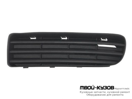 РЕШЕТКА БАМПЕРА ПЕРЕДНИЙ ЛЕВАЯ СТОРОНА ЧЁРНЫЙ для Skoda OCTAVIA (04.1997 - 07.2000 08.2000-)