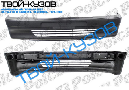 306 0393-0397 БАМПЕР ПЕРЕДНИЙ ЧЕРНЫЙ БЕЗ П/Т