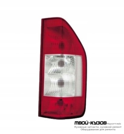 ФОНАРЬ ЗАДНИЙ ВНЕШНИЙ ПРАВАЯ СТОРОНА КРАСНЫЙ-БЕЛ (КИТАЙ) для Mercedes SPRINTER (02.2000-)