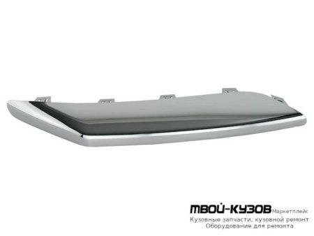 МОЛДИНГ БАМПЕРА ПЕРЕДНИЙ ПРАВАЯ СТОРОНА ХРОМ (ТАЙВАНЬ) для Chrysler PACIFICA (2004-)