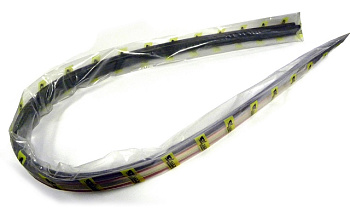 Молдинги порогов с концевиками ВАЗ-2105 (кмп)