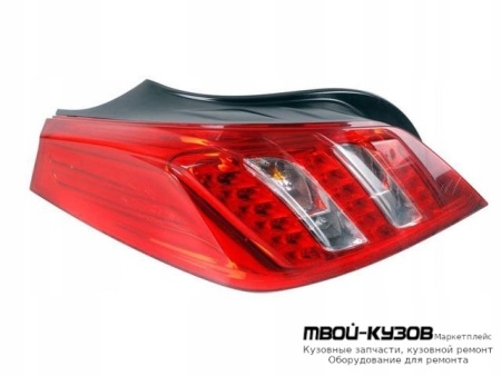 ФОНАРЬ ЗАДНИЙ ВНЕШНИЙ ЛЕВАЯ СТОРОНА (КИТАЙ) для Peugeot 508 (2012-)