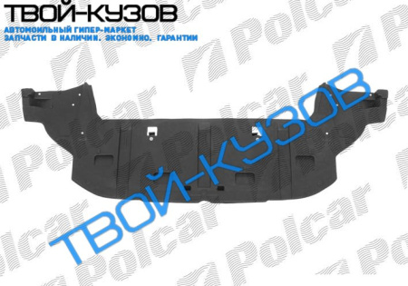 308 0907- ЗАЩИТА ПЕРЕДНЕГО БАМПЕРА НИЖНЯЯ