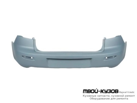 БАМПЕР ЗАДНИЙ (СЕДАН) КРОМЕ (SPORT) ГРУНТ (ТАЙВАНЬ) для Mazda 3 (2004-)