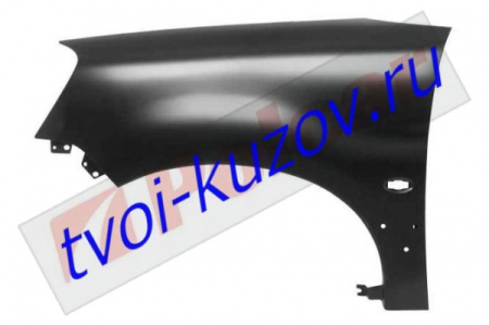 BERLINGO/PEU PARTNER 02-08 КРЫЛО ПЕРЕД L С ОТВ ПОД МОЛДИНГ И ПОВТОР