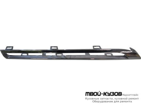 МОЛДИНГ РЕШЕТКИ РАДИАТОРА ПРАВАЯ СТОРОНА ВЕРХН ХРОМ (ТАЙВАНЬ) для Mercedes X253 GLC-CLASS (2016-)