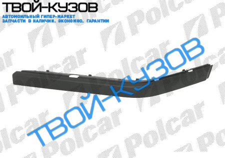 E38 94-  НАКЛАДКА БАМПЕРА ПЕРЕДНЕГО ПРАВАЯ ПОД ХРОМ