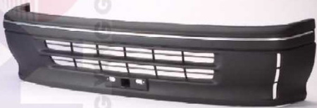 HIACE БАМПЕР передний с хромир. МОЛДИНГ черного цвета