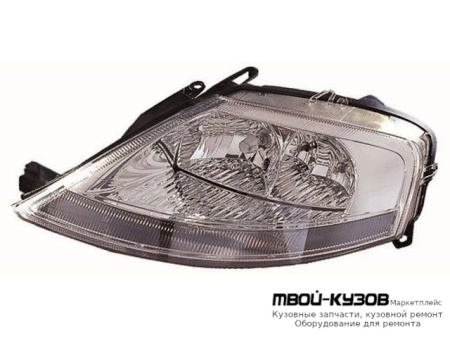 ФАРА ЛЕВАЯ СТОРОНА С КОРРЕКТОР (DEPO) для Citroen C3 (05.2002 - 10.2005) (11.2005-)