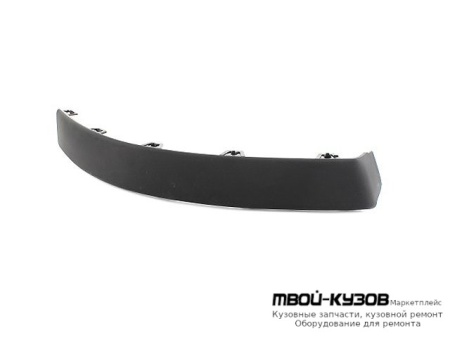 МОЛДИНГ БАМПЕРА ПЕРЕДНИЙ ПРАВАЯ СТОРОНА ЧЁРНЫЙ (ТАЙВАНЬ) для Citroen C4 (11.2004-) PICASSO (2006-)