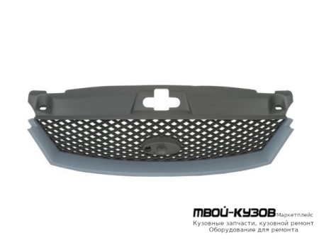 РЕШЕТКА РАДИАТОРА В СБОРЕ ГРУНТ ЧЁРНЫЙ (ТАЙВАНЬ) для Ford MONDEO (04.2001-)