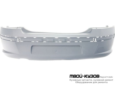 БАМПЕР ЗАДНИЙ (СЕДАН) ГРУНТ (ИТАЛИЯ) для Peugeot 407 (2004-)