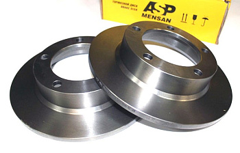 Диск тормозной ВАЗ-2121,23 (MENSAN) (2 шт.) в уп.