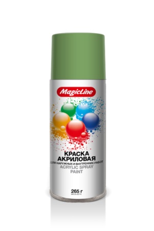 Краска оливковая (265г) RAL 6011