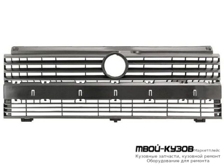 РЕШЕТКА РАДИАТОРА ПРЯМОУГ БЕЗ МЕТАЛЛ МОЛДИНГ (ТАЙВАНЬ) для Volkswagen TRANSPORTER T4 (09.1990-)