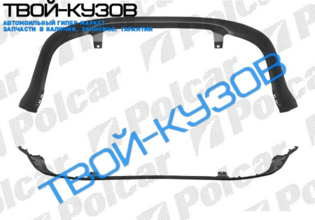 FOCUS II 05- СПОЙЛЕР ЗАДНЕГО БАМПЕРА SDN