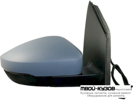 ЗЕРКАЛО ПРАВАЯ СТОРОНА ЭЛЕКТР С ПОДОГРЕВОМ , УКАЗАТЕЛЬ ПОВОРОТА 6 КОНТ (ASPHERICAL) (ТАЙВАНЬ) для Volkswagen POLO (09.2010 - 2020)