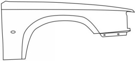 940 КРЫЛО ПЕРЕДНЕЕ правое