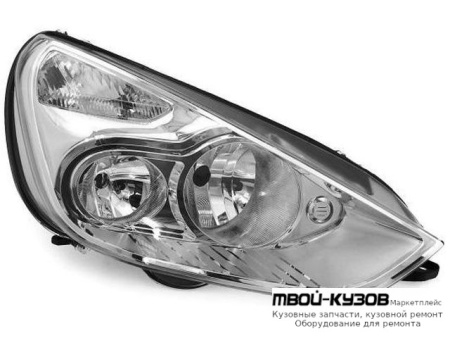 ФАРА ПРАВАЯ СТОРОНА С КОРРЕКТОР (DEPO) для Ford S-MAX / GALAXY (2006-)