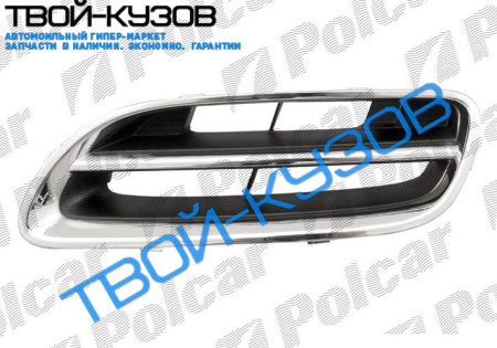 MICRA 98- РЕШЕТКА РАДИАТОРА ПРАВАЯ ХРОМ/ЧЕРН