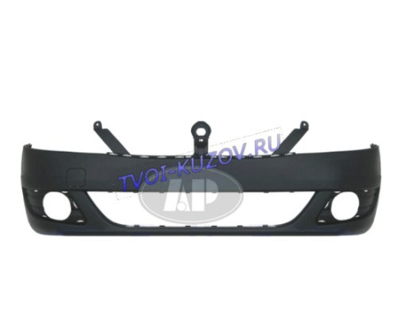 БАМПЕР ПЕРЕДНИЙ с отв.под пр/тум.черный