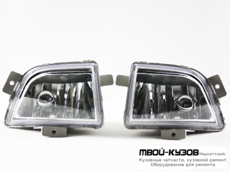 ФАРА ПРОТИВОТУМАННАЯ ЛЕВАЯ + ПРАВАЯ (КОМПЛЕКТ) (КИТАЙ) для Chevrolet AVEO T200 (2004-)