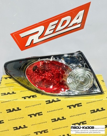 ФОНАРЬ ЗАДНИЙ ЛЕВЫЙ НАРУЖНЫЙ ХРОМ для 6 05-07 SDN/HB