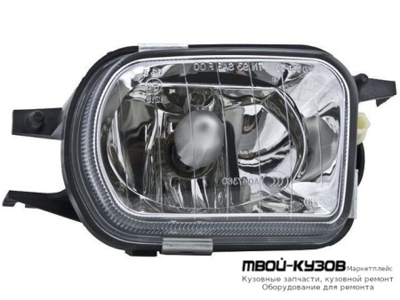 ФАРА ПРОТИВОТУМАННАЯ ПРАВАЯ СТОРОНА С МЕХАН КОРРЕКТОР (DEPO) для Mercedes W203 (07.2000-)