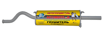 Глушитель осн.ВАЗ-2108,09 (Н.Новгород)