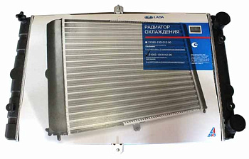 Радиатор охлаждения ВАЗ-21082 (инж.) алюминиевый (ДААЗ)