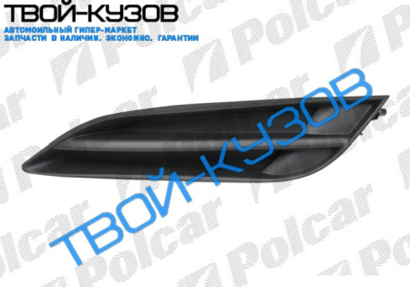 AURIS 07-10 РЕШЁТКА В БАМПЕР L БЕЗ ОТВ. ПОД П/Т