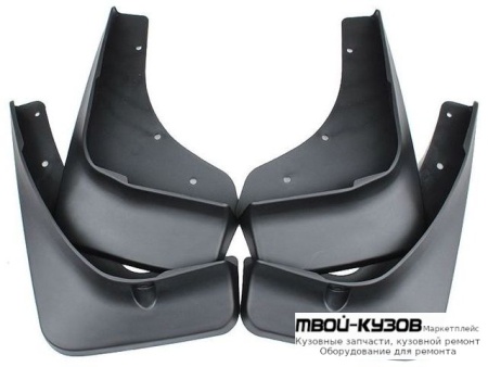 БРЫЗГОВИК ПЕРЕДНИЙ КРЫЛА ЛЕВАЯ + ПРАВАЯ (КОМПЛЕКТ) + ЗАДНИЙ (4 ШТ) (КИТАЙ) для Mazda CX5 (2012-2017)