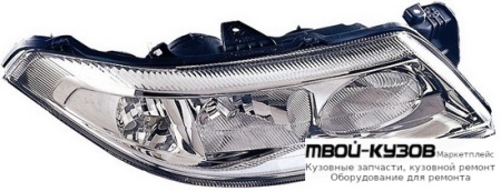 ФАРА ПРАВАЯ СТОРОНА ПОД КОРРЕКТОР (DEPO) для Renault LAGUNA (09.2001-)