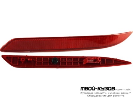 ФОНАРЬ-КАТАФОТ ПРАВАЯ СТОРОНА В ЗАДНИЙ БАМПЕР (ХЭТЧБЭК) (КИТАЙ) для KIA RIO (2011-2017)