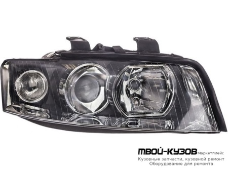 ФАРА ПРАВАЯ СТОРОНА ПОД КОРРЕКТОР (КСЕНОН) (DEPO) для Audi A4 (02.2001 - 2004)