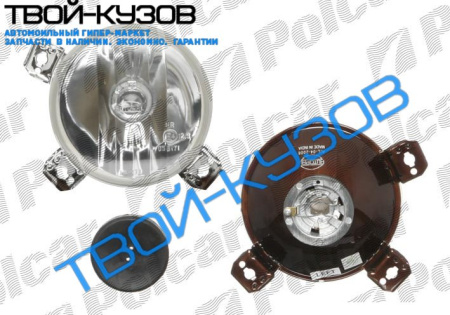 GOLF2 0883-92 ФАРА ЛЕВАЯ ВНУТРЕННЯЯ ПРОЗРАЧНАЯ  AUTOPAL