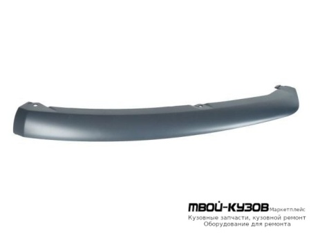 СПОЙЛЕР БАМПЕРА ПЕРЕДНИЙ ЛЕВАЯ СТОРОНА ТЕМНО-СЕРЫЙ (КИТАЙ) для Ford FOCUS (2011-2014)