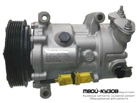 КОМПРЕССОР КОНДИЦИОНЕРА (AVA) (см.каталог) для Citroen C4 (11.2004-) PICASSO (2006-), Peugeot 207 (2005-), Peugeot 307 (08.2001-), Peugeot 308 (2007-)