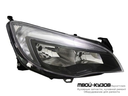 ФАРА ПРАВАЯ СТОРОНА ВНУТРИ ЧЁРНЫЙ (КИТАЙ) для Opel ASTRA J (2009-)
