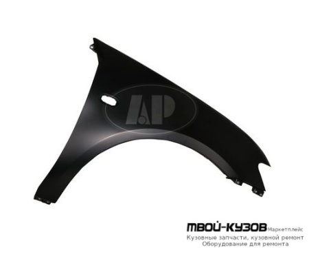 КРЫЛО ПЕРЕДНИЙ ПРАВАЯ СТОРОНА ПОД ПОВТОРИТЕЛЬ , БЕЗ ОТВ ПОД МОЛДИНГ МЕТАЛЛ (ТАЙВАНЬ) для Mitsubishi L200 (2005-)