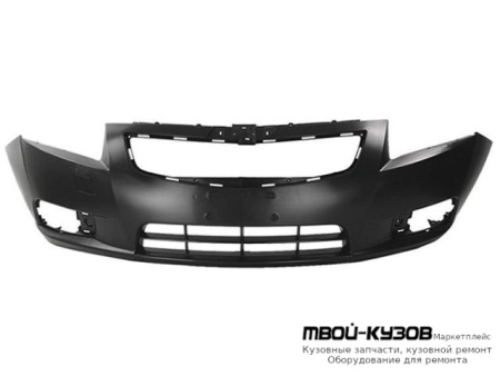 БАМПЕР ПЕРЕДНИЙ ЧЁРНЫЙ (ТАЙВАНЬ) для Chevrolet CRUZE (2009-)
