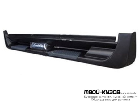 ПОРОГ-ПОДНОЖКА ЛЕВАЯ + ПРАВАЯ (КОМПЛЕКТ) для Hyundai SANTA FE (2006-2011)
