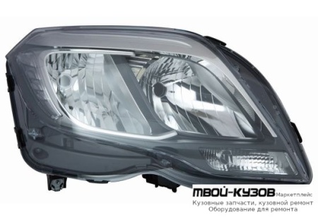 ФАРА ПРАВАЯ СТОРОНА С КОРРЕКТОР (DEPO) для Mercedes X204 GLK-CLASS (2008-)