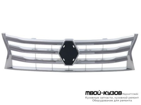 РЕШЕТКА РАДИАТОРА ХРОМ (КИТАЙ) для Renault DUSTER (2010-)