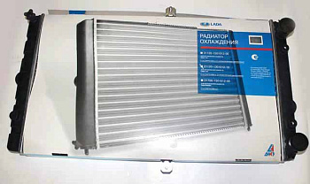 Радиатор охлаждения ВАЗ-2112 (инж.) алюминиевый (ДААЗ)